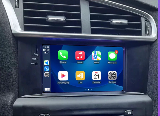Autoradio Multimédia Android avec DSP, CarPlay & Android Auto pour Citroën C4 / C4L / DS4