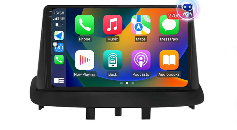 Autoradio Android 14 pour Renault Mégane 3 / Fluence / Samsung SM3 (2008–2017)