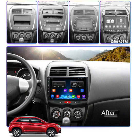 Autoradio Android 10 2DIN – Compatible Mitsubishi ASX (2010–2016), Peugeot 4008 & Citroën C4