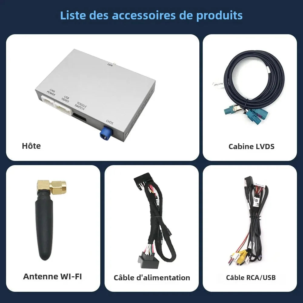Module CarPlay & Android Auto Sans Fil pour Peugeot & Citroën (SMEG / MRN)