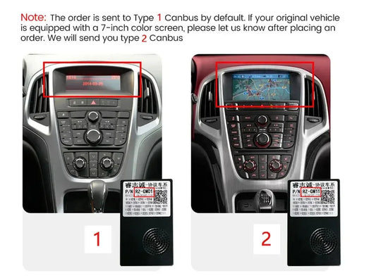 Autoradio 8GB+128GB avec CarPlay pour Buick Excelle GT XT & Opel Astra J (2010-2013) – Android Auto, GPS