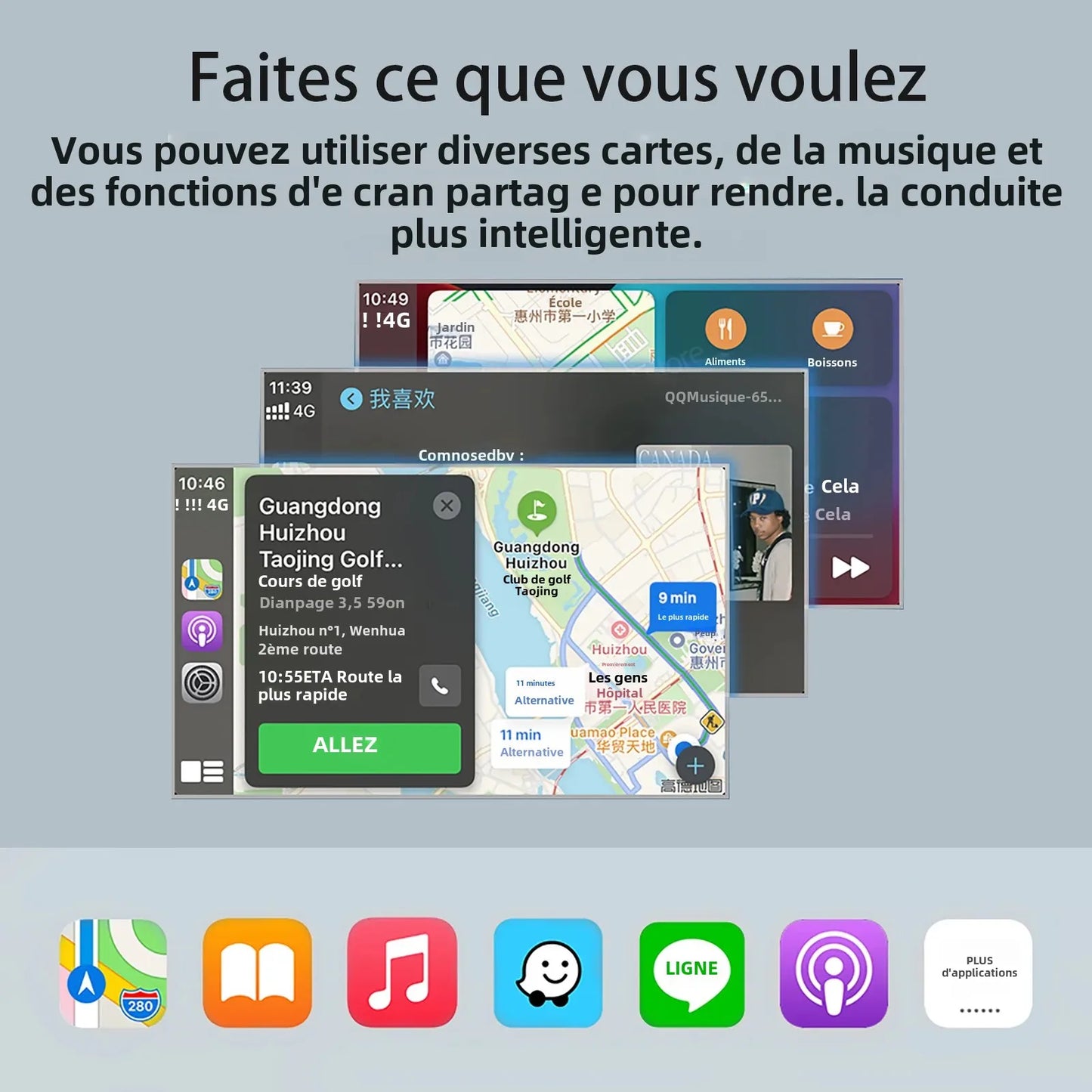 Module CarPlay & Android Auto Sans Fil pour Peugeot & Citroën (SMEG / MRN)