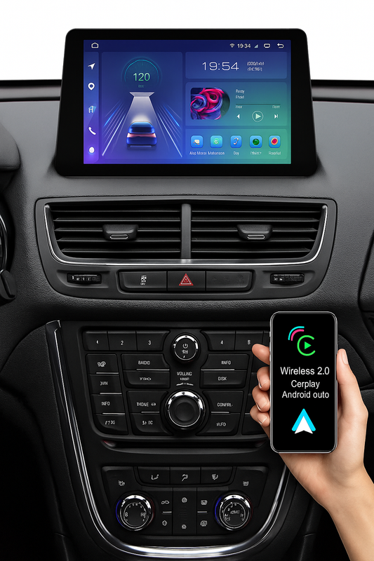 Autoradio CarPlay & Android Auto pour Opel Mokka 2012-2016.