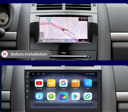 Autoradio pour Peugeot 407 (2004-2018) – Écran tactile, GPS, CarPlay sans fil, Android Auto, FM RDS.
