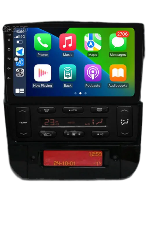 Autoradio Android 15 pour Peugeot 406 (1994-2005) – 8 Cœurs, 4G+WiFi, CarPlay & Android Auto.