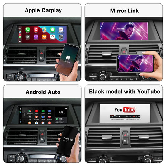 Module Wireless CarPlay & Android Auto pour BMW CIC – X5 E70, X6 E71 (2011-2013), X1 E84 (2009-2015).