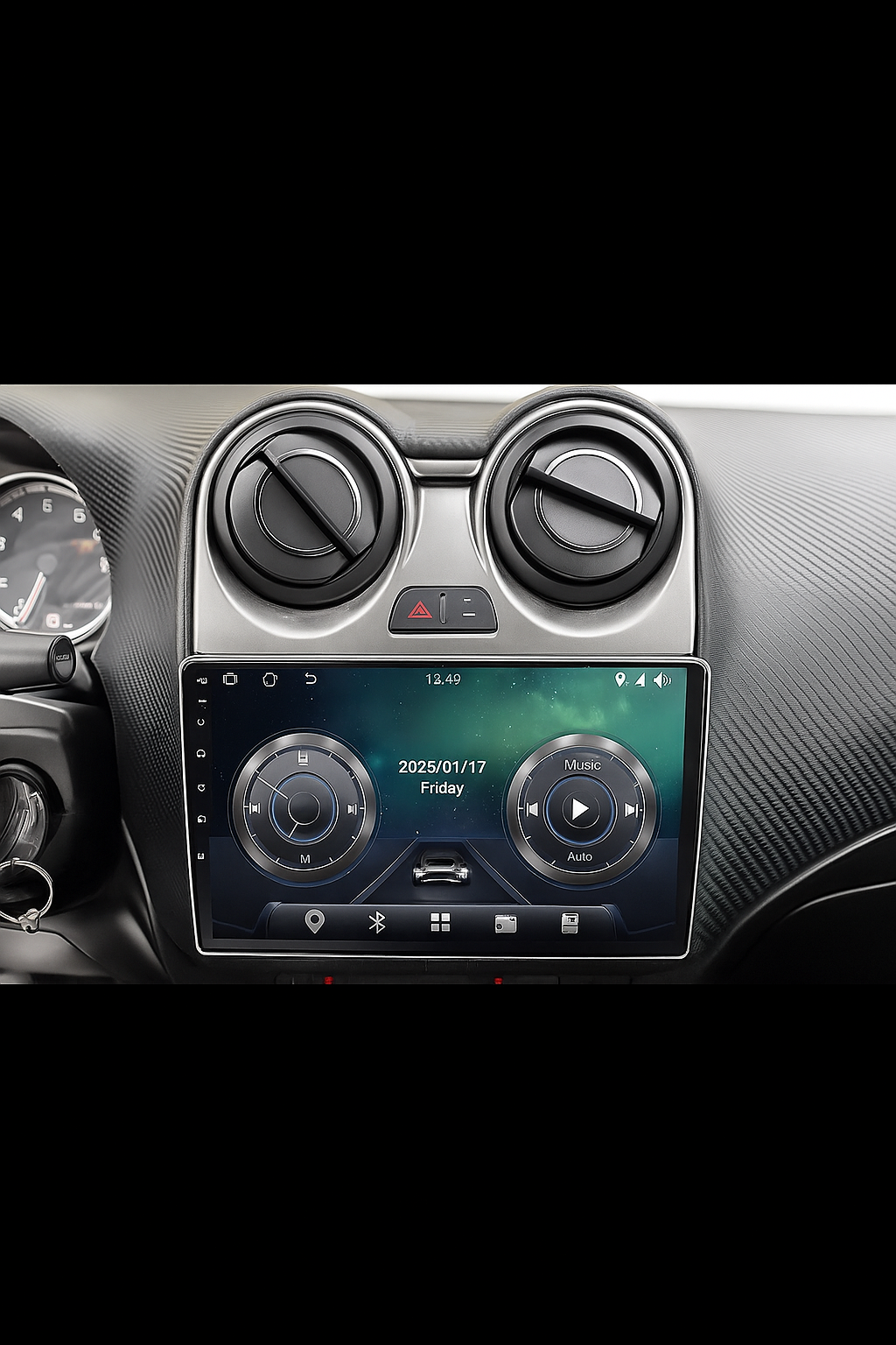 Autoradio Android 14 pour Alfa Romeo MiTo (2008–2016) – GPS, CarPlay, Bluetooth, WiFi