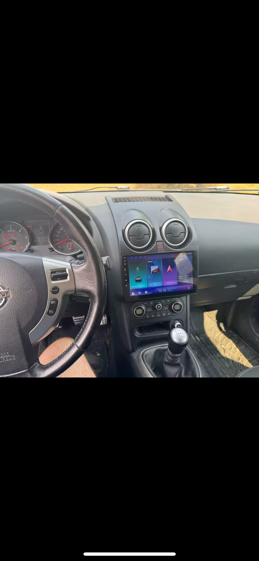 Autoradio Android pour Nissan Qashqai 2006-2016 | CarPlay, GPS, WiFi, 4G, Multimédia.