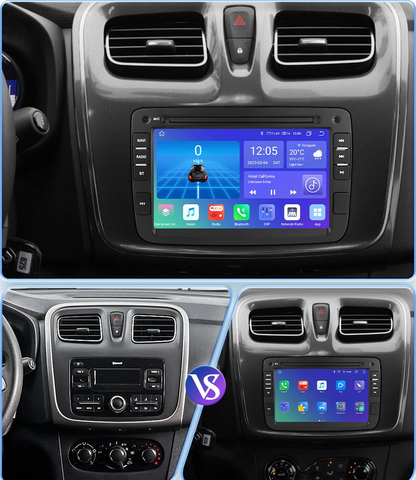 Autoradio Android pour Renault & Dacia (Sandero, Duster, Captur, Logan) – Écran Multimédia Intelligent avec Android Auto & CarPlay.
