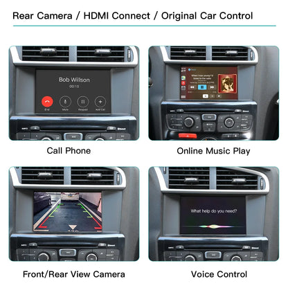 Module CarPlay Sans Fil AUTOABC pour Peugeot 208, 308, 508, 3008 & Citroën C4, DS3, DS4, DS5 | Compatible SMEG / MRN