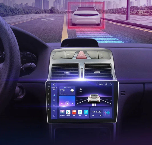 Autoradio Android 9” pour Peugeot 307 – CarPlay, GPS, Écran HD, Bluetooth & Multimédia