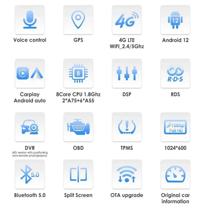 Autoradio Android 9” Écran Intelligent 7862 | GPS – CarPlay – Android Auto – 4G – RDS – Pour Citroën C3 & DS3 (2010–2016)