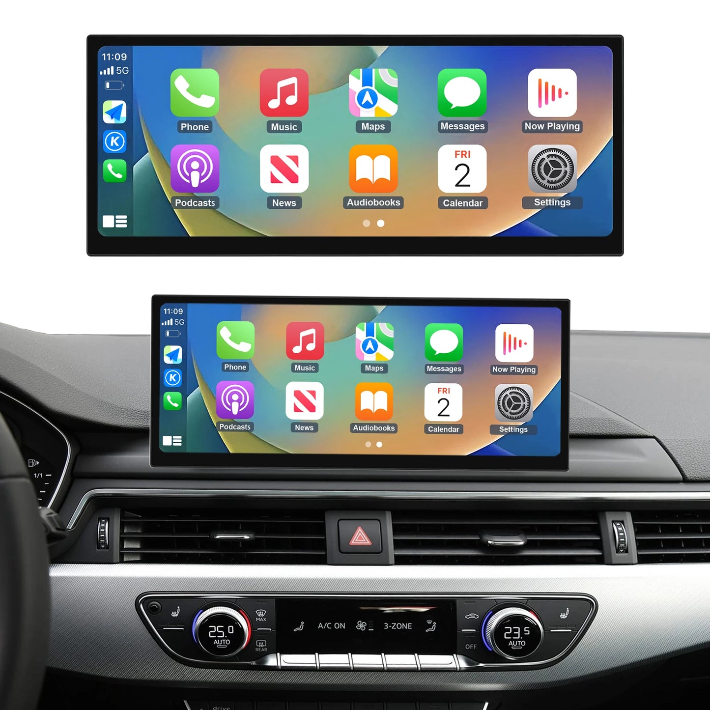 Écran CarPlay Sans Fil Audi A4/A5 2016-2019